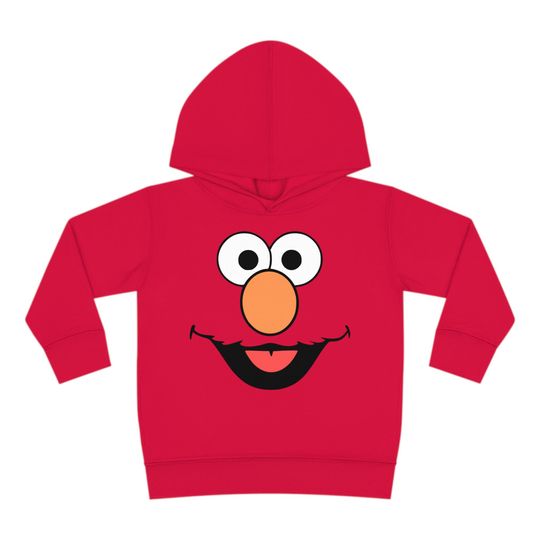 Elmo Red Sesame Character Toddler Pullover Hoodie