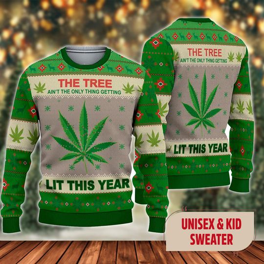The Tree Christmas Ugly Christmas Sweater, Funny Song Christmas Xmas Sweatshirt, The Tree Song Christmas Gift For Men Women Kid