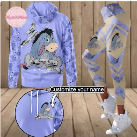 Custom Eeyore 3D HOODIE HALLOWEEN GIFT CHRISTMAS GIFT BEST PRICE OVER PRINT