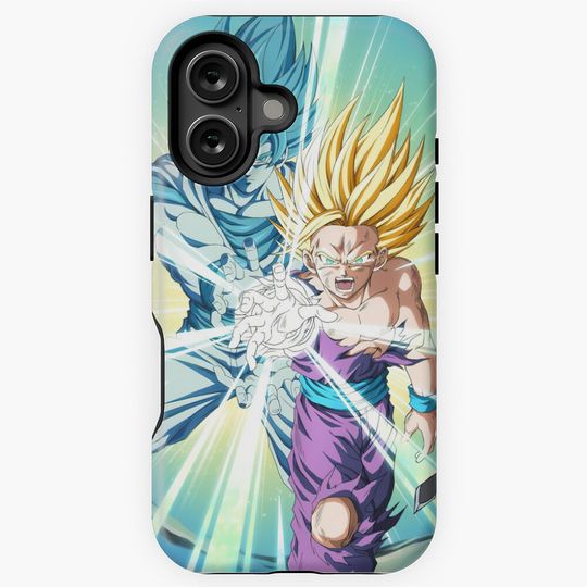 Father son Kamehameha iPhone Case
