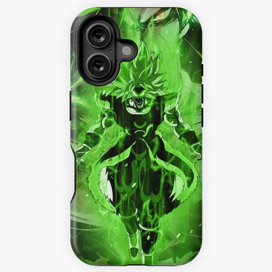 Broly Dragonball Dark iPhone Case