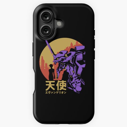 Neon Genesis Evangelion Retro Vintage iPhone Case