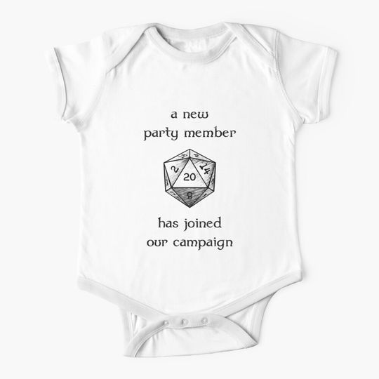 New Party Member Has Joined Our Campaign Baby One-Piece