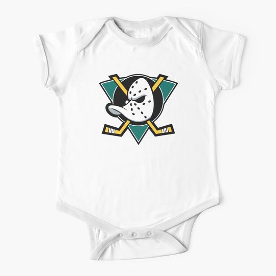 Mighty Ducks Logo Baby One-Piece