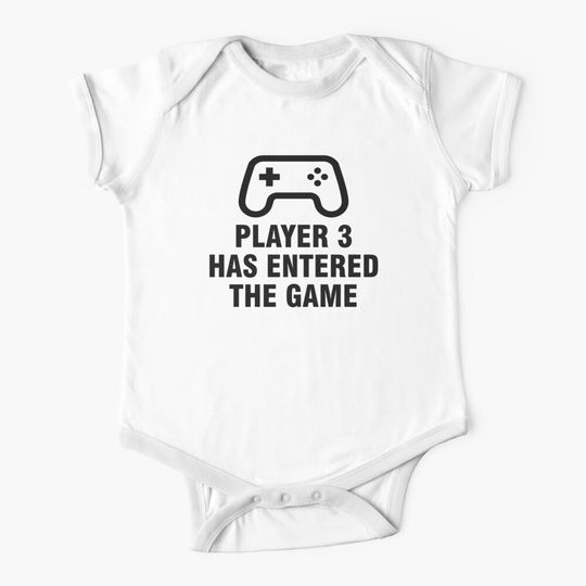 Player 3 has entered the game Baby One-Piece