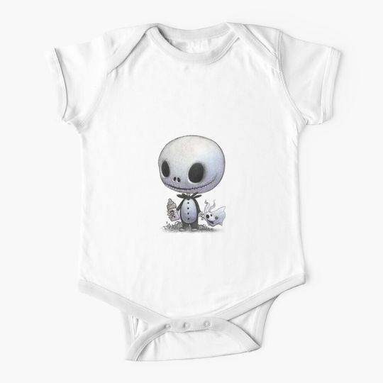 Baby Jack Skellington and zero  Baby One-Piece