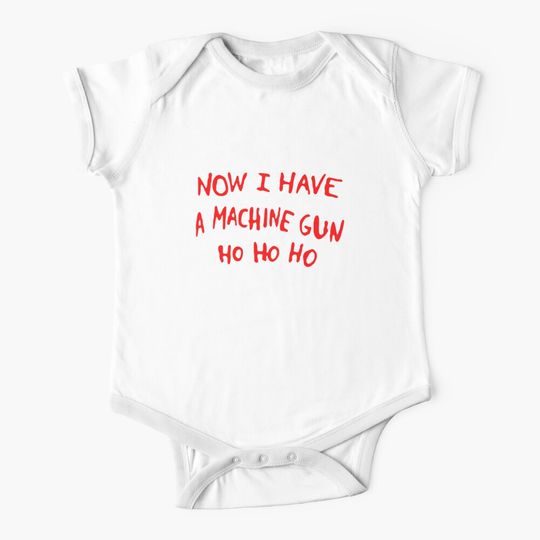Die Hard christmas Jumper Baby One-Piece