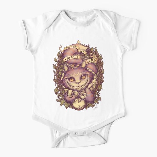 CHESHIRE CAT Baby One-Piece
