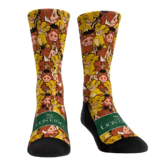 The Lion King Simba Pumbaa And Timon Bestie Friends Christmas Gift Fit Socks