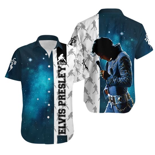 Singer Elvis Presley Hawaiian Shirt, Music Lover Shirt