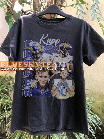 Vintage Cooper Kupp Shirt, Football shirt, Classic 90s Graphic Tee, Unisex, Vintage Bootleg, Oversized Tshirt, Best Gift
