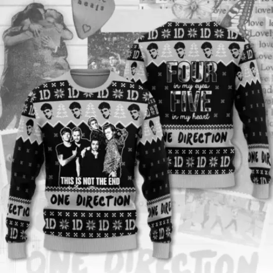 Liam Payne x One Direction 3D Ugly Sweater