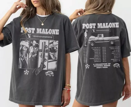 Vintage Post Malone Shirt, Post Malone The F-1 Trillion Album Shirt, Post Malone