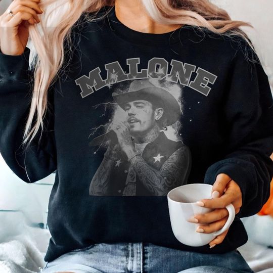 Post Malone Sweatshirt, Post Malone Sweats, Post Malone Christmas Sweatshirt, Post Malone Gift Idea for Fans and Best Friends, postmalon