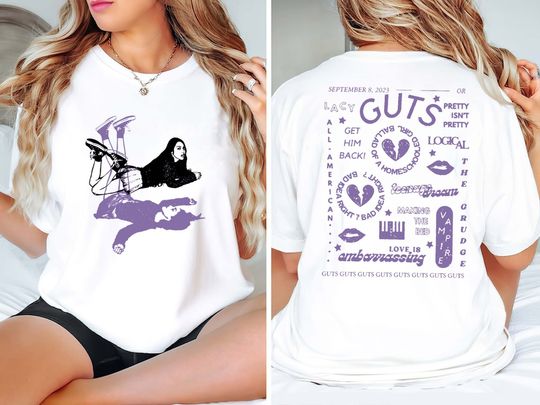 Olivia Rodrigo Guts Tour 2024 , The Guts World Tour 2024 , Olivia Rodrigo Png, Olivia Rodrigo