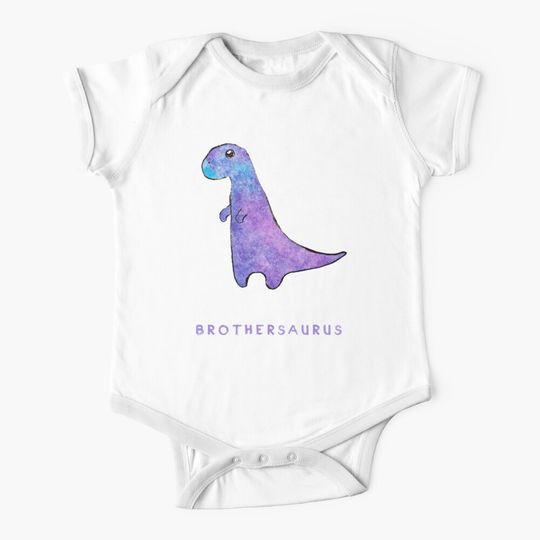 Discover Brothersaurus Baby One-Piece