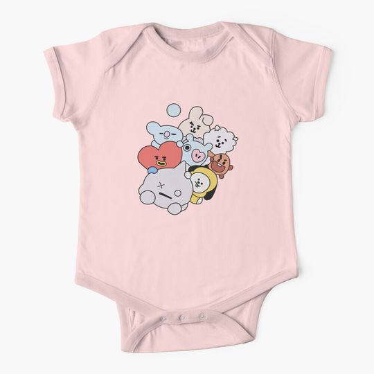 BT 21 friend family Baby One-Piece