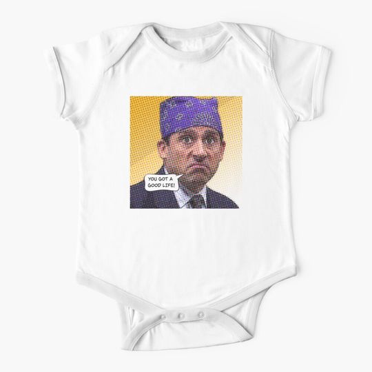Prison Mike - The Office Baby One-Piece