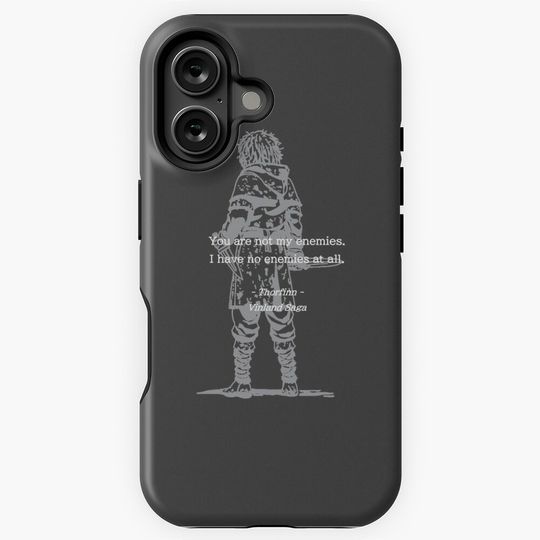 Thorfinn Vinland Saga Quote 1 iPhone Case