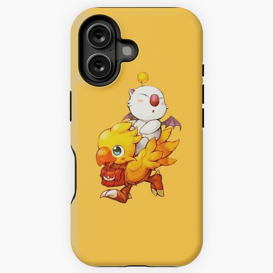 Chocobo & Moogle Final Fantasy iPhone Case