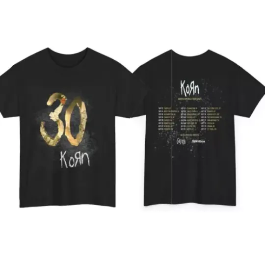 Korn North America Tour Shirt 2024 - Fan Inspired Korn North America Tour TShirt