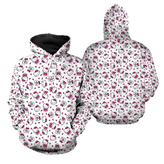 Hello Kitty Hoodies, Hello Kitty Leggings, Hello Kitty Women Hoodie, Hello Kitty Gym Leggings, Hello Kitty 3D Hoodie