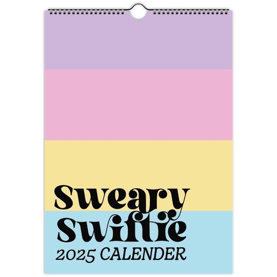 Sweary Swifie Calendar 2025