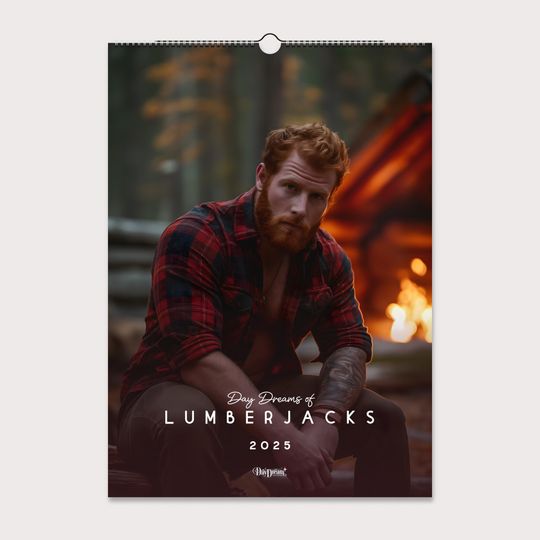 Day Dreams of Lumberjacks - Wall 2025 Calendar