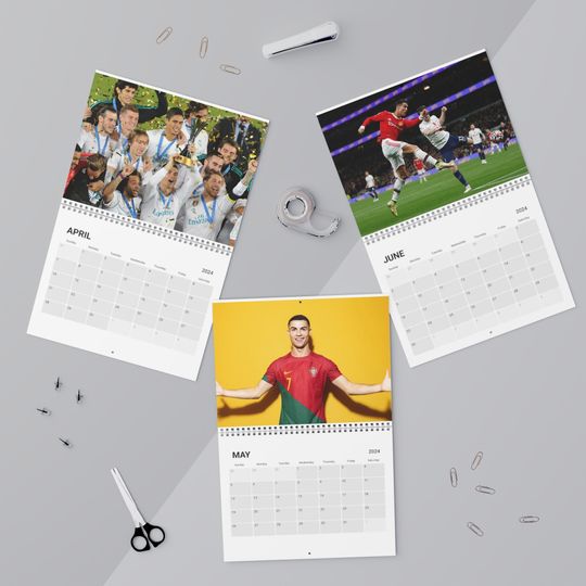 Cristiano Ronaldo Calendar (2024), Cristiano 2024 Calendar
