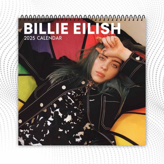 Billie Eilish 2025 Wall Calendar | Celebrity 2025 Calendar | Singer Gift | Hit Me Hard and Soft the Tour | Best Gift For Christmas, New Year