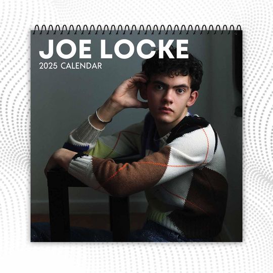 Joe Locke 2025 Wall Calendar | Celeb 2025 Calendar | Joe Locke Actor Fan | Heartstopper Movie | Best Gift For Christmas, New Year