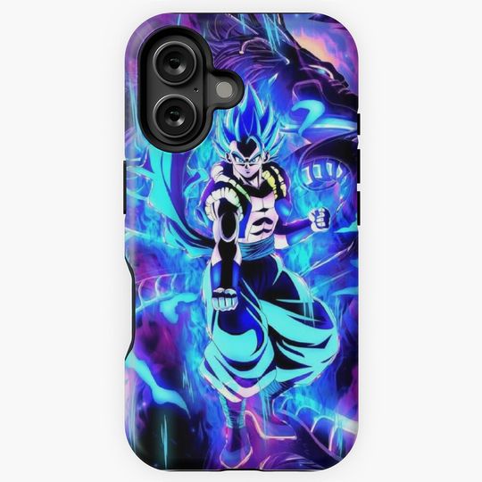 Gogeta blue iPhone Case