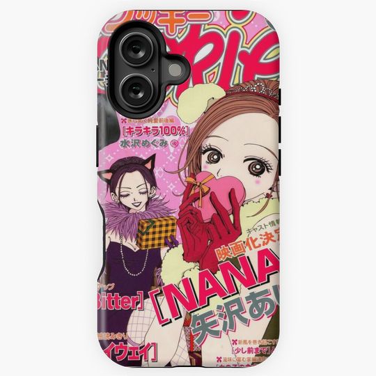 90s aesthetic Y2K kawaii magazine iPhone Case