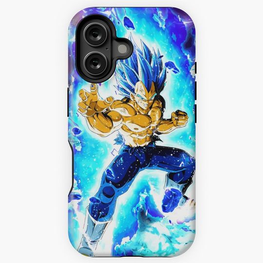 Vegeta Super Saiyan Blue DBS SSB iPhone Case