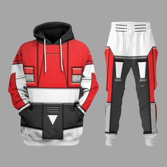 Christmas Transformers Sideswipe Cosplay Hoodie/Joggers, Transformers Costume Shirt, Transformers Sweatshirt And Pants, Gift For Him