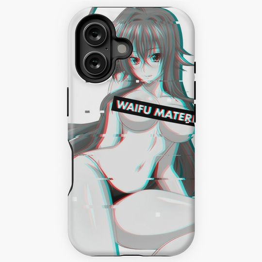 High School DxD - Rias Gremory Waifu Material iPhone Case