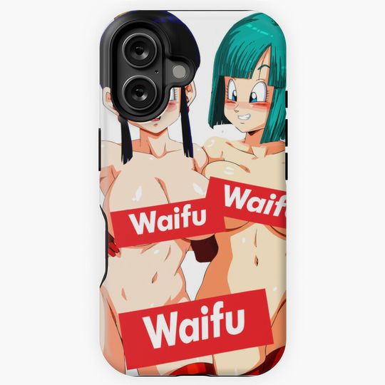 WAIFU Bulma and Chichi - the perfect Waifus from Dragonball  iPhone Case