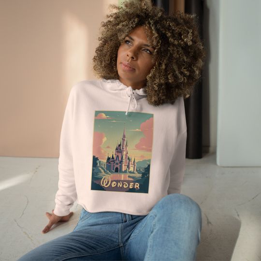 Disney Crop Hoodie, Disneyland Hoodie