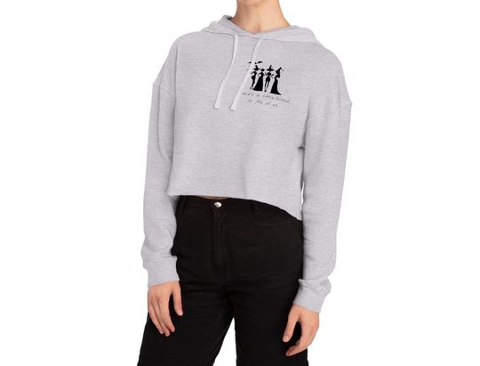 Cozy Fall Women's Cropped Sweatshirt, Cute Hoodie for Autumn, Trendy Women's Short Hoodie, Stylish Ladies Crop Top Hoodie, Fashionable