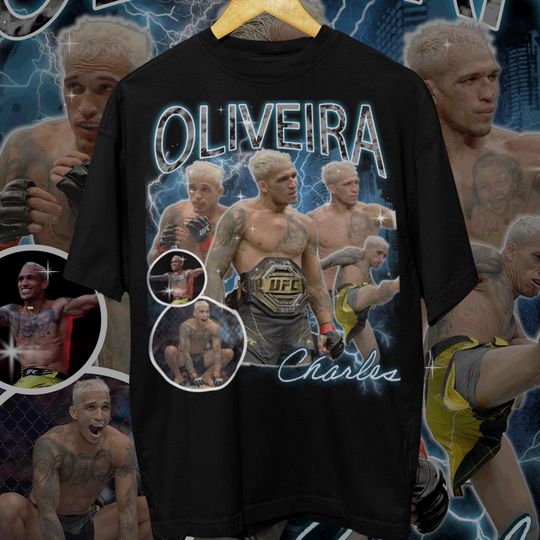 Do Bronx Shirt Charles Oliveira Tshirt Brazilian Fighter Jiu Jitsu 90s Retro Oliveira Tank Top Vintage Graphic Tee Ufc Bootleg Unisex Tee