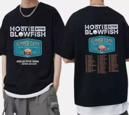 Hootie And The Blowfish - Summer Camp with Trucks Tour 2024 T-Shirt