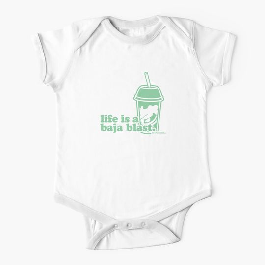life is a baja blast Baby One-Piece