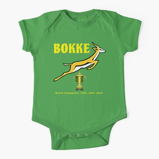Bokke World Champs 12 Year Cycle Baby One-Piece