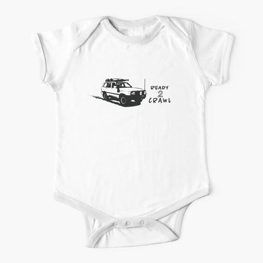 Landcruiser - Ready To Crawl - Toyota Baby One-Piece