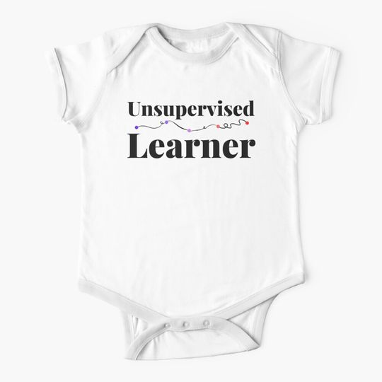 Unsupervised Learner / White Baby One-Piece