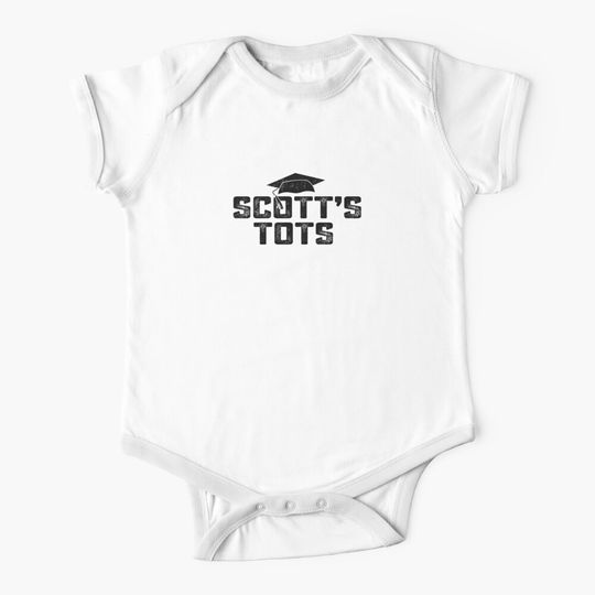 SCOTT'S TOTS Michael Scott The Office NBC TV Show funny gift Baby One-Piece
