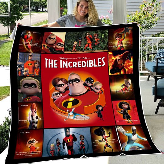 The Incredibles Disney Fleece Blanket