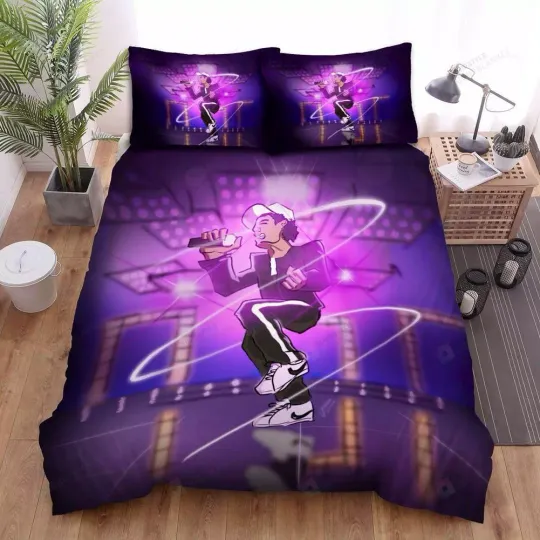 Bruno Mars Cartoon Character Bedding Sets