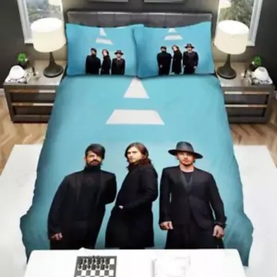 Thirty Seconds To Mars With Logo Of Band Bedding Sets