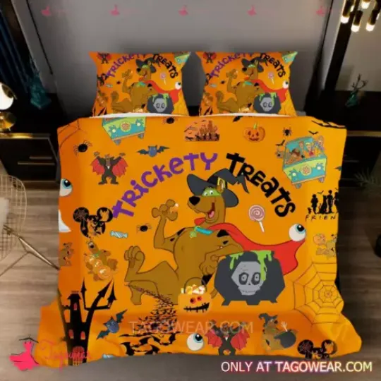 Scooby-doo Trickety Treats Halloween Bedding Set